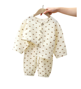 JESMARY - Đồ Ngủ Trẻ Em Cotton Mềm Mại, Mặc Cả Ngày Lẫn Đêm