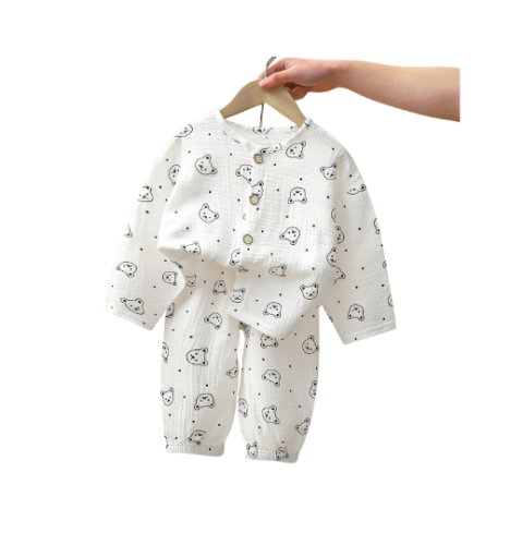 JESMARY - Đồ Ngủ Trẻ Em Cotton Mềm Mại, Mặc Cả Ngày Lẫn Đêm