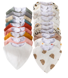 JESMARY- Xưởng Yếm Bé Cotton Thấm Hút Tốt – Nhận Gắn Nhãn Riêng Cho Shop