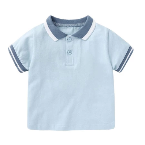 JESMARY - Premium Cotton Polo by JESMARY: Cool, Sweat-Absorbent for Comfortable Kids' Activities!