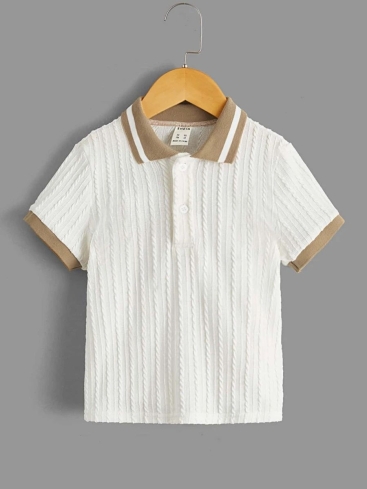 JESMARY - Colorfast, Easy-to-Wash Polo by JESMARY: An Economical Solution for Moms, Durable Style for Kids!