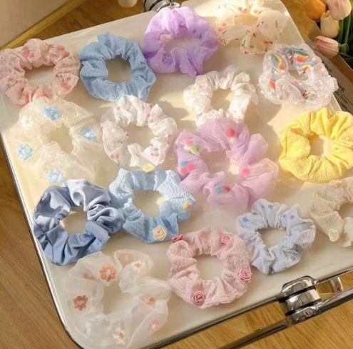 Jesmary – Scrunchie in many colors, many styles, made to order – Factory in Vietnam