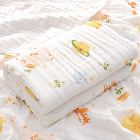 JESMARY Premium Muslin Bath Towels – Superior Durability, Staying Soft and Like-New After Every Wash