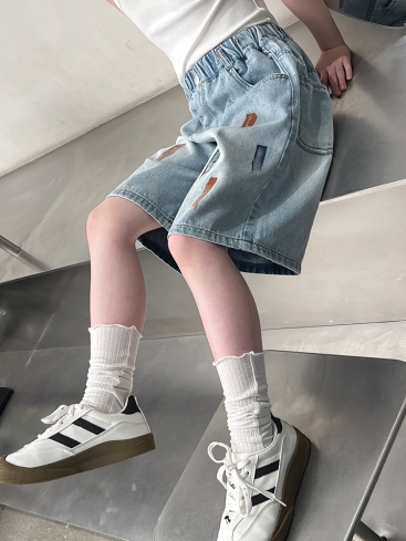 JESMARY - QUẦN SHORT JEANTRẺ EM: Lựa Chọn Đẳng Cấp Cho Bé – Mềm Mại, Co Giãn, Bền Bỉ