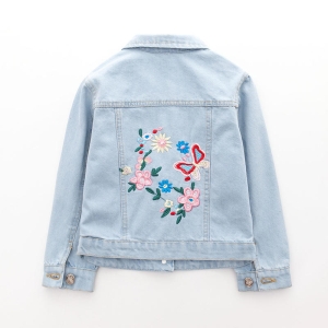JESMARY – Colorfast Children Denim Jacket with Dynamic Design for Outdoor Activities