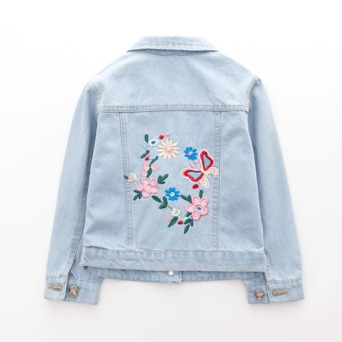 JESMARY – Colorfast Children Denim Jacket with Dynamic Design for Outdoor Activities