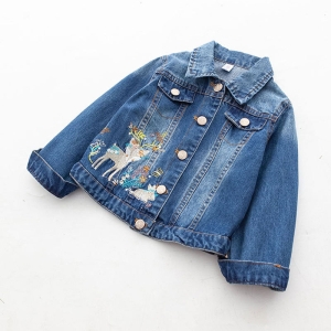 JESMARY – Fashionable Children Denim Jacket with Thick Fabric for Better Warmth