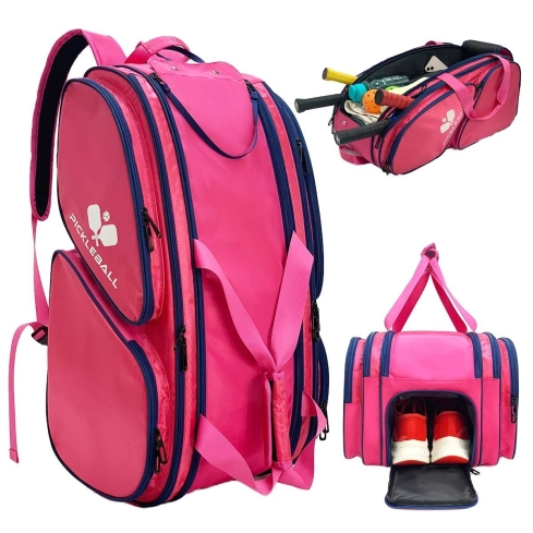 JESMARY - Túi Pickleball: Cận Cảnh Phụ Kiện Cao Cấp Và Khóa Kéo Chống Gỉ Tại Xưởng