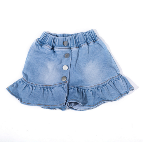 JESMARY – Xưởng Sản Xuất Váy Jean Trẻ Em Xuất Khẩu In Hình Dễ Thương Cho Bé