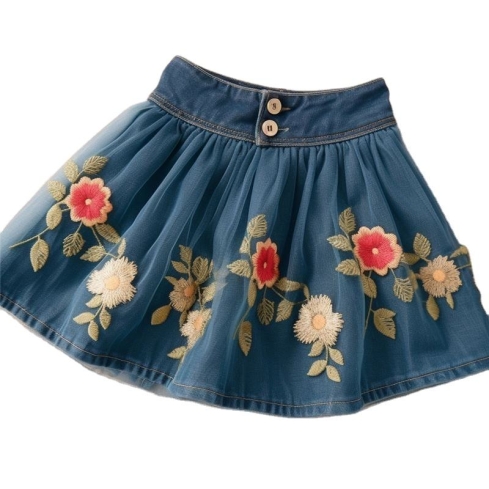 JESMARY – Nhà Máy May Váy Jean Trẻ Em Xuất Khẩu In Thêu Sắc Nét, Bền Màu