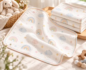 JESMARY – Khăn Sữa Sợi Tre Cao Cấp: Giải Pháp Cung Ứng Hoàn Hảo Cho Các Thương Hiệu Mẹ Và Bé