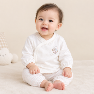 JESMARY - Bộ Cotton Hữu Cơ Mềm Mịn Tông Pastel Dịu Nhẹ, Êm Ái Cho Làn Da Trẻ Sơ Sinh