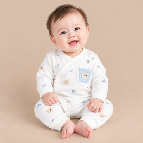 JESMARY - Quần Sơ Sinh Cotton Co Giãn Lưng Thun Mềm, Dễ Mặc Và Không Gây Khó Chịu Cho Bé