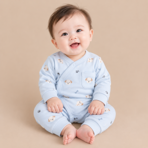 JESMARY - Quần Áo Dài Sơ Sinh Vải Cotton Co Giãn Mềm, Giữ Ấm Nhẹ Nhàng Cho Bé