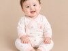 JESMARY – Bộ Đồ Sơ Sinh Cotton Vàng Nhạt Mềm Mát Đáng Yêu Cho Bé