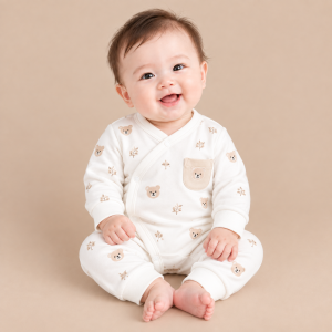 JESMARY - Natural Gauze Newborn Set with Good Absorbency, Lightweight and Cool for Summer
