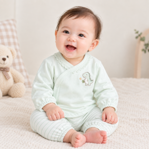 JESMARY - Newborn Baby Girl Clothing Set with Mini Floral Prints on a Pastel Background, Soft and Adorable