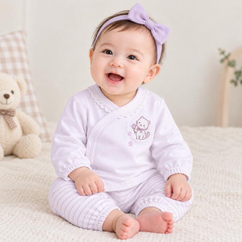 JESMARY - Premium Organic Cotton Newborn Clothing Set, Soft and Gentle for Baby First Days