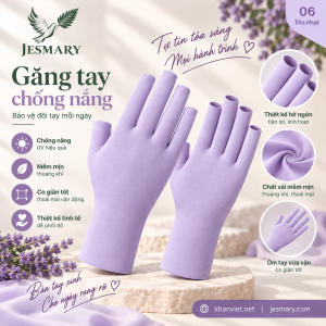 JESMARY   -   Xưởng Sản Xuất Bao Tay Nail Chống Trượt Cầm Dụng Cụ JESMARY: Giải Pháp Thao Tác Chắc Chắn & An Toàn Cho Thợ