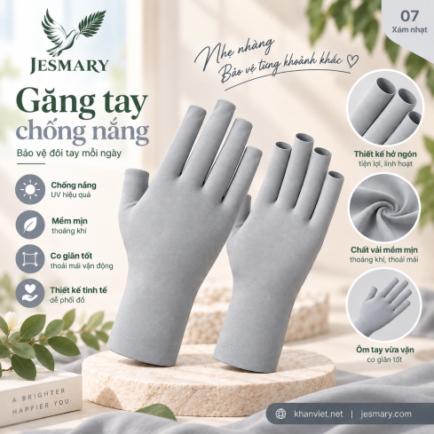 JESMARY -  Xưởng Sản Xuất Bao Tay Nail Cotton Hữu Cơ Thân Thiện Làn Da JESMARY: Giải Pháp Lành Tính Cho Thợ Móng Nhạy Cảm