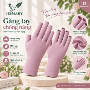 JESMARY -   Xưởng Sản Xuất Bao Tay Nail Thoáng Khí Lưới Mỏng JESMARY: Giải Pháp Mát Lẻo & Chống Hầm Bí Cho Mùa Hè
