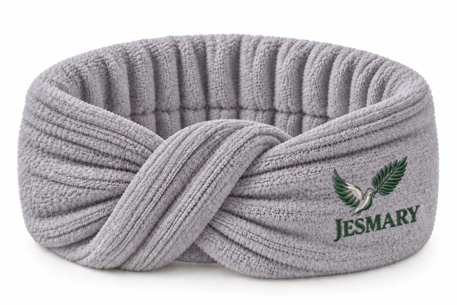 JESMARY   -   Xưởng Sản Xuất Băng Đô Spa Thêu Logo Phối Ren Bản Lớn JESMARY: Giải Pháp Kiêu Sa & Sang Trọng Cho Salon