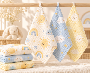 JESMARY - Xưởng Khăn Sữa Muslin Nhận Gia Công Theo Yêu Cầu, Linh Hoạt Mọi Đơn Hàng