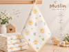 JESMARY - Khăn Sữa Muslin Mềm Mại, Đồng Hành Cùng Bé Trong Những Năm Đầu Đời