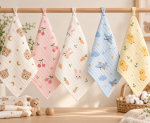 JESMARY - Sản Xuất Khăn Sữa Muslin Cho Thương Hiệu Mẹ Và Bé