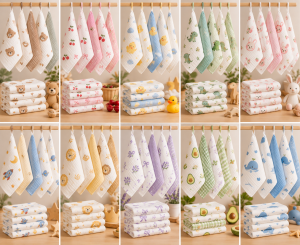 JESMARY - Xưởng Sản Xuất Khăn Muslin Cho Bé, Đáp Ứng Đa Dạng Quy Cách