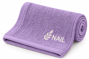 JESMARY - Cơ sở gia công khăn nail thêu tên thương hiệu theo yêu cầu riêng biệt